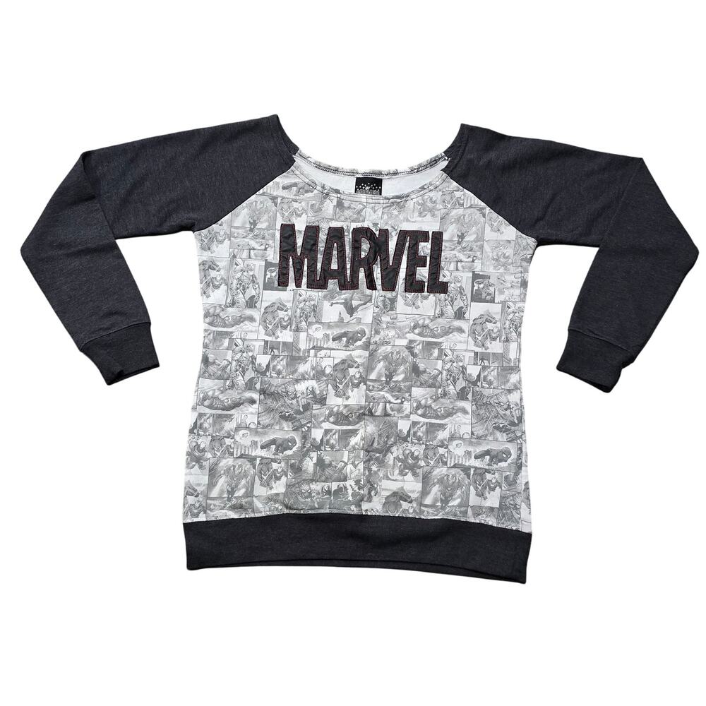 Marvel Universal Studio Black & Gray Comic Strip … - image 1
